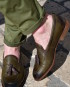 Paradigma chaussure mocassin cuir délavé kaki revolt orléans Paradigma chaussure mocassin cuir délavé kaki revolt orléans