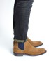 Paradigma boots veau velours miel coté