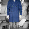 Manteau Plaid Bleu encre Paul & Joe Revolt