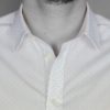 Paul & Joe chemise tripode blanche détail col