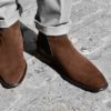 paradigma-boots-veau-velours-marron-revolt-orleans Paradigma boots veau velours marron revolt orléans