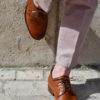 Paradigma derby chestnut face Paradigma chaussure derby délavé chestnut revolt orléans
