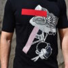 Paul & Joe t-shirt orchidée face Paul & Joe t-shirt orchidee noir Revolt Orléans