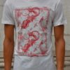 Messagerie ts Lizard face t-shirt messagerie lizard écru Revolt orléans