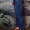 Jeans bleu manx délavé usé Messagerie Revolt Orléans