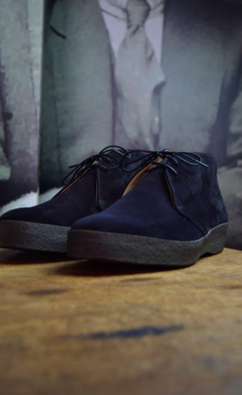 Sanders chukka boots veau velours noir revolt orléans