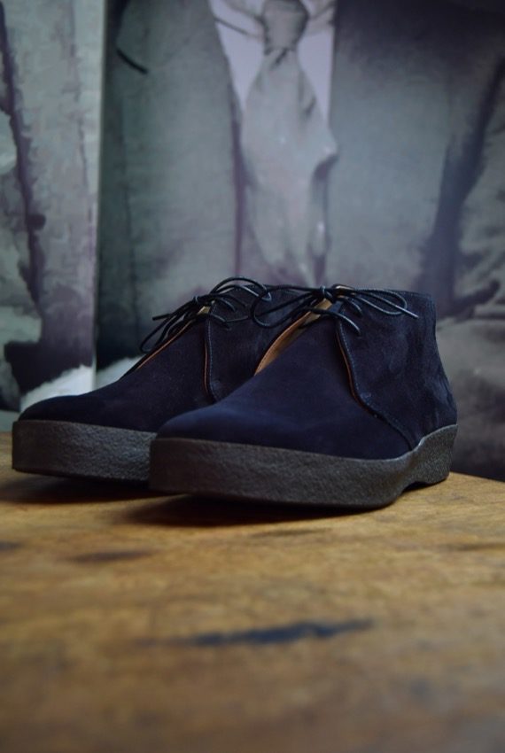 Sanders chukka boots veau velours noir revolt orléans