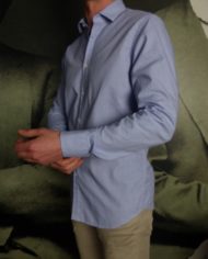 Aglini chemise pied de puce ciel revolt orleans