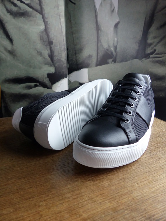 Edition 4 blanche bande noire - Sneakers premium National Standard pour  femme