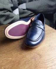 Sturlini moc cerf bleu semelle
