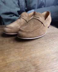 Sturlini mocassin velours marron revolt orleans