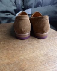 Sturlini moc velours marron dos