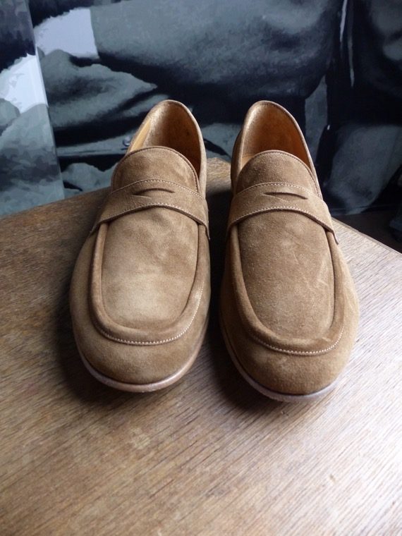 Sturlini mocassin velours marron revolt orleans