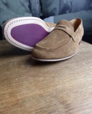 Sturlini moc velours marron semelle