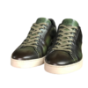 Giorgio sneakers cuir patiné kaki revolt orleans