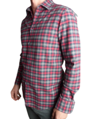 Aglini chemise flanelle de coton revolt orleans
