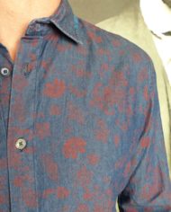 BOB chemise jeans fleurs revolt orleans