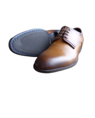 Giorgio derby cuir patiné cognac revolt orleans