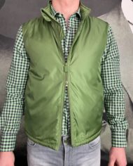 Aspesi gilet sans manches vert revolt orleans
