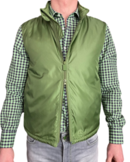 Aspesi gilet sans manches vert revolt orleans