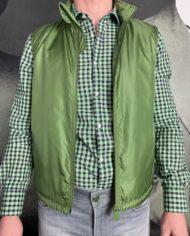 Aspesi gilet s:m vert ouvert