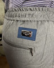 Tramarossa pant jog gris détail