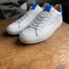 Giorgio sneakers blanche bleu klein revolt orleans