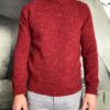 Aspesi pull shetland rouge revolt orleans