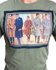 Bob t-shirt gentlemen kaki revolt orleans 2