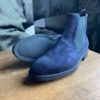Giorgio boots veau velours navy revolt orleans