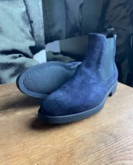 Giorgio boots veau velours navy revolt orleans