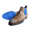 Giorgio boots veau velours cognac patiné revolt orleans