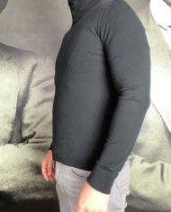 Paolo Pecora cardigan zippé noir revolt orleans