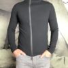 Paolo Pecora cardigan zippé noir revolt orleans