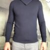 Paolo Pecora pull laine mérinos marine col zippé revolt orleans