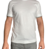 Paolo Pecora t shirt contrasté blanc/gris revolt orleans