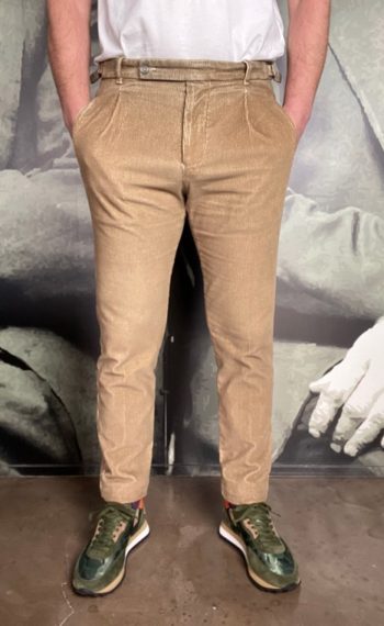Berwich retro long velours beige revolt orleans