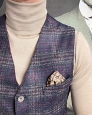 BoB gilet tailleur prince de galles revolt orleans