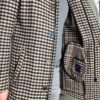 BoB manteau stand carreaux marron marine beige revolt orleans