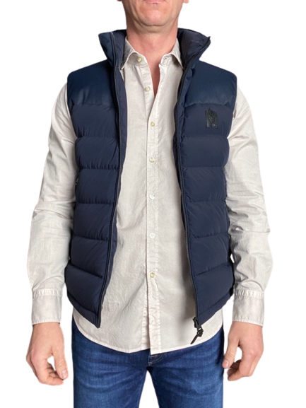 MACKAGE - Doudoune Sans Manches Bobbie Marine – Image 9