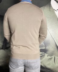 PP cardi beige dos