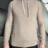 Paolo Pecora hoodie laine beige revolt orleans