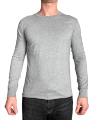 Paolo Pecora t shirt ml gris revolt orleans