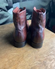 Sturlini bottine rouge dos