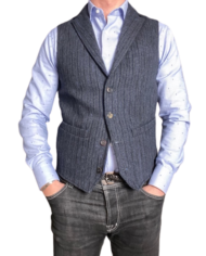 Bob Gilet tailleur  off rayé revolt orleans