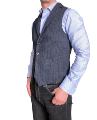 Bob Gilet tailleur off rayé revolt orleans 3