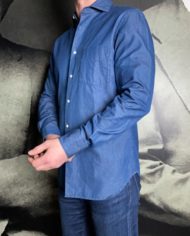 Aspesi chemise denim indigo revolt orleans