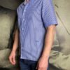 Paolo Pecora chemisette rayée ciel revolt orleans