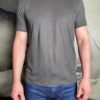 Paolo Pecora t-shirt lin anthracite revolt orleans