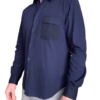 Aspesi chemise jersey navy revolt orleans